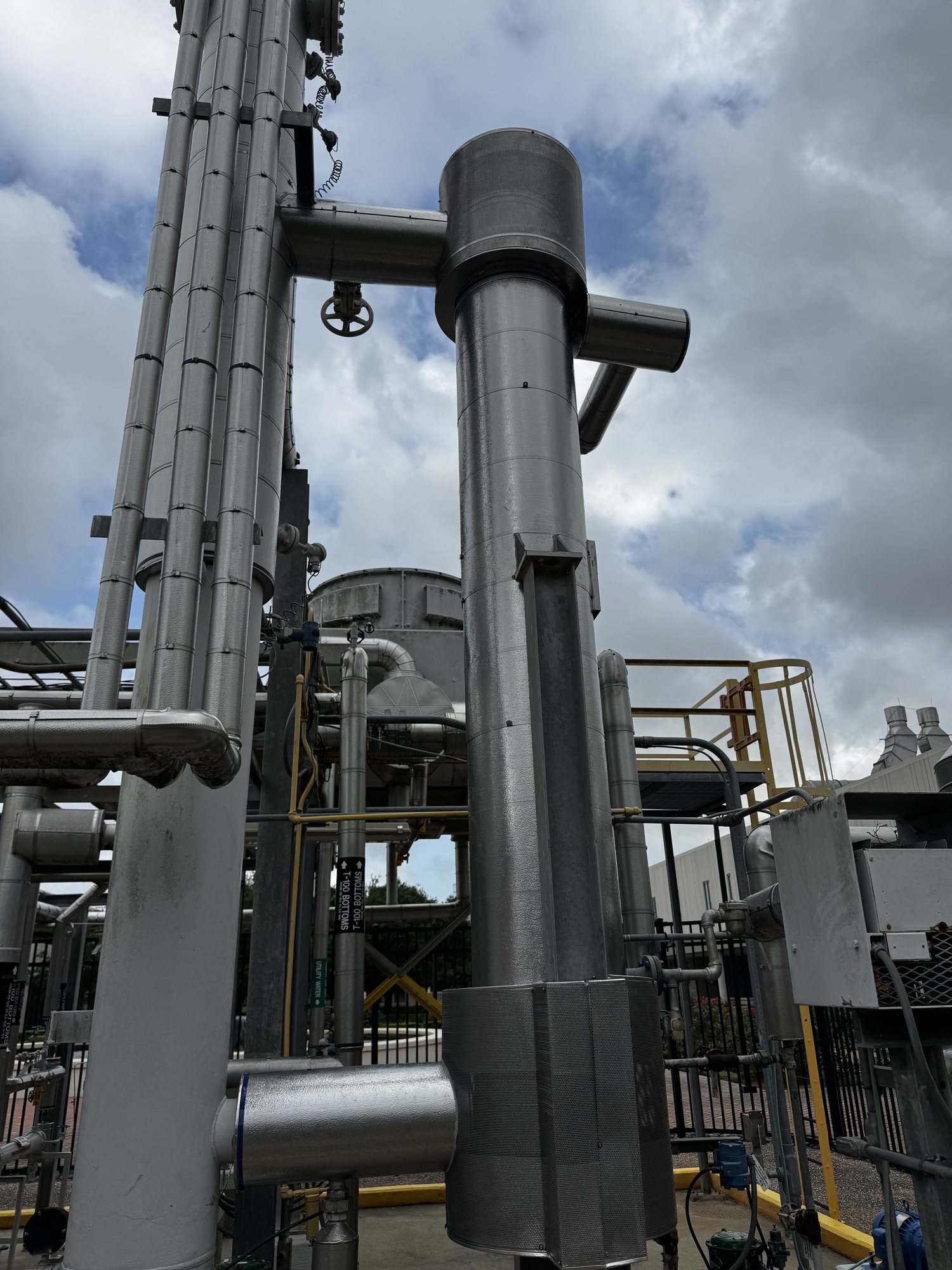 Completed heat exchanger replacement at Brazosport College BASF Center for Process Technology in Lake Jackson, Texas
