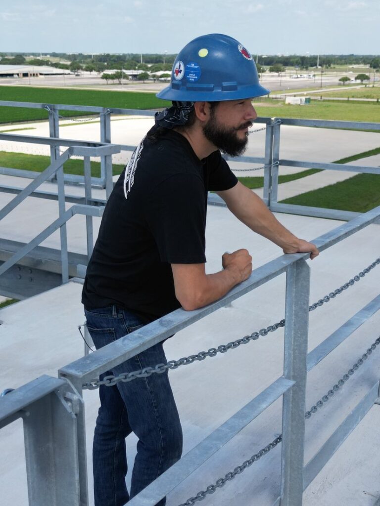 Estevan Cantu, Field Operations at Modolith Structures